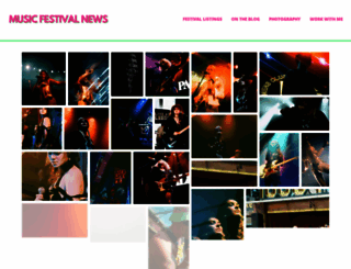musicfestivalnews.net screenshot