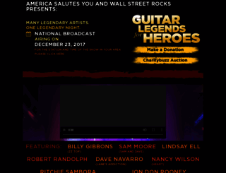 musicforheroesconcert.org screenshot