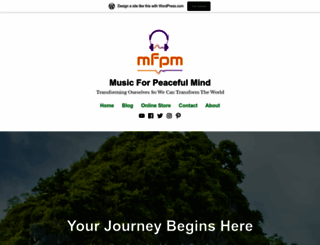 musicforpeacefulmind.wordpress.com screenshot