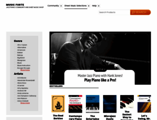 musicforte.com screenshot