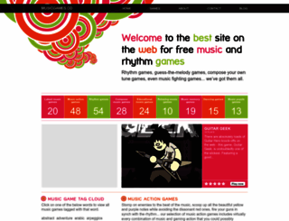musicgames.co screenshot