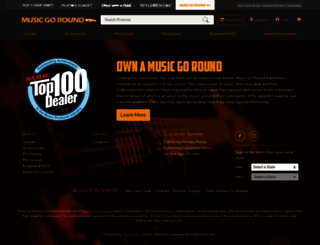 musicgoroundroseville.com screenshot