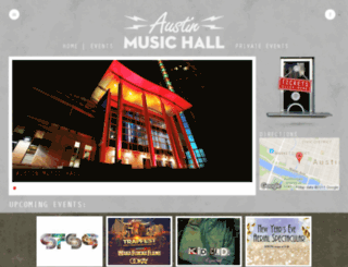 musichallaustin.com screenshot