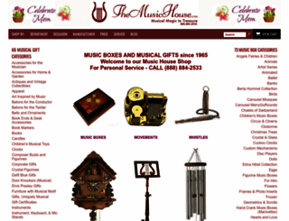 musichouseshop.com screenshot