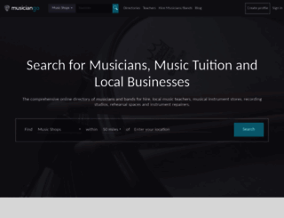 musiciango.com screenshot