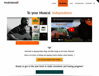 musicianself.com screenshot