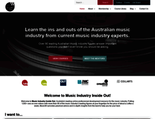 musicindustryinsideout.com.au screenshot