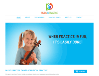 musicinpractice.com screenshot