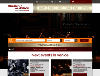 musicinvenice.com screenshot