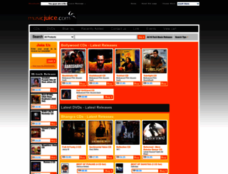 musicjuice.com screenshot