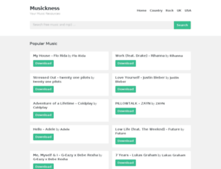 musickness.info screenshot