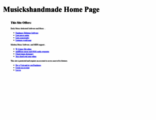 musickshandmade.com screenshot