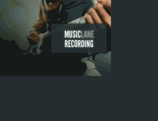 musiclanerecording.com screenshot