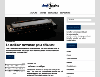 musiclassics.fr screenshot
