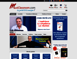 musiclassroom.com screenshot