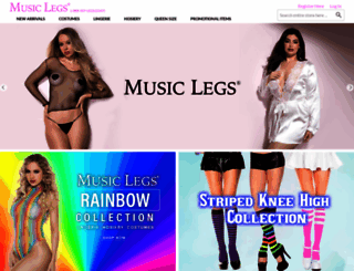 musiclegs.com screenshot