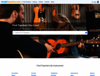 musiclessons.com screenshot