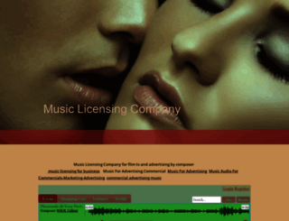 musiclicensingpublishingcompany.com screenshot