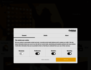 musiclights.it screenshot