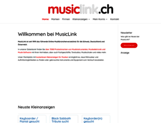 musiclink.ch screenshot