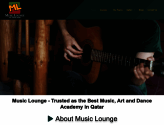 musicloungeqatar.com screenshot
