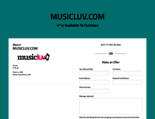 musicluv.com screenshot