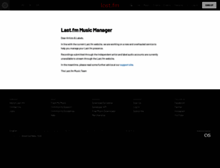 musicmanager.last.fm screenshot