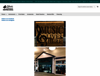 musicmastersdirect.com screenshot