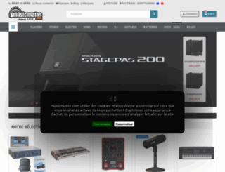 musicmatos.com screenshot