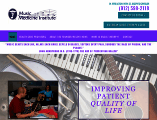 musicmedicine.org screenshot