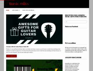 musicnotegifts.net screenshot