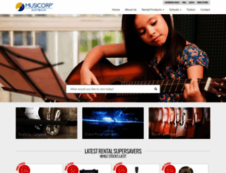 musicorp.com.au screenshot