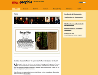 musicosophia.de screenshot
