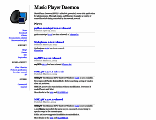 musicpd.org screenshot