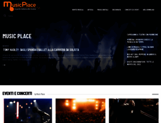 musicplace.it screenshot