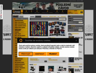 musicrecords.cz screenshot