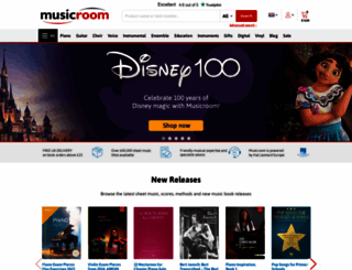 musicroom.com.au screenshot