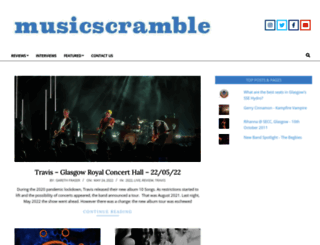 musicscramble.co.uk screenshot