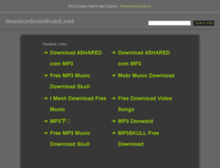 musicsdownload.net screenshot