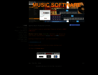 musicsoftware.jimdo.com screenshot