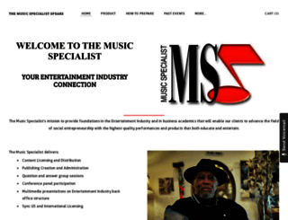 musicspecialistspeaks.com screenshot