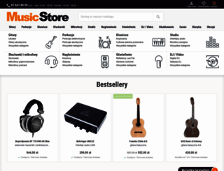 musicstore.pl screenshot