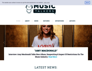 musictalkers.com screenshot