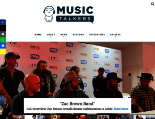 musictalkers.com screenshot