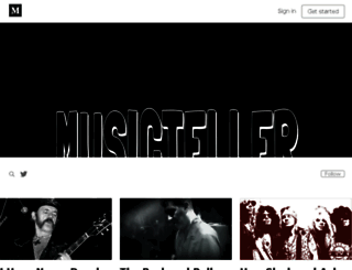 musicteller.com screenshot