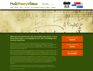 musictheoryvideos.com screenshot