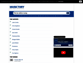 musictory.com screenshot