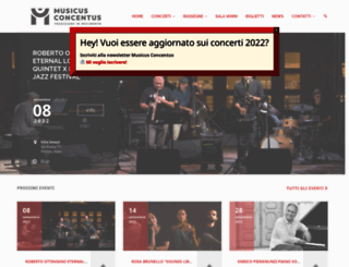 musicusconcentus.com screenshot