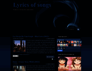 musicvideolyrics.blogspot.com screenshot
