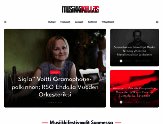 musiikkikullas.fi screenshot